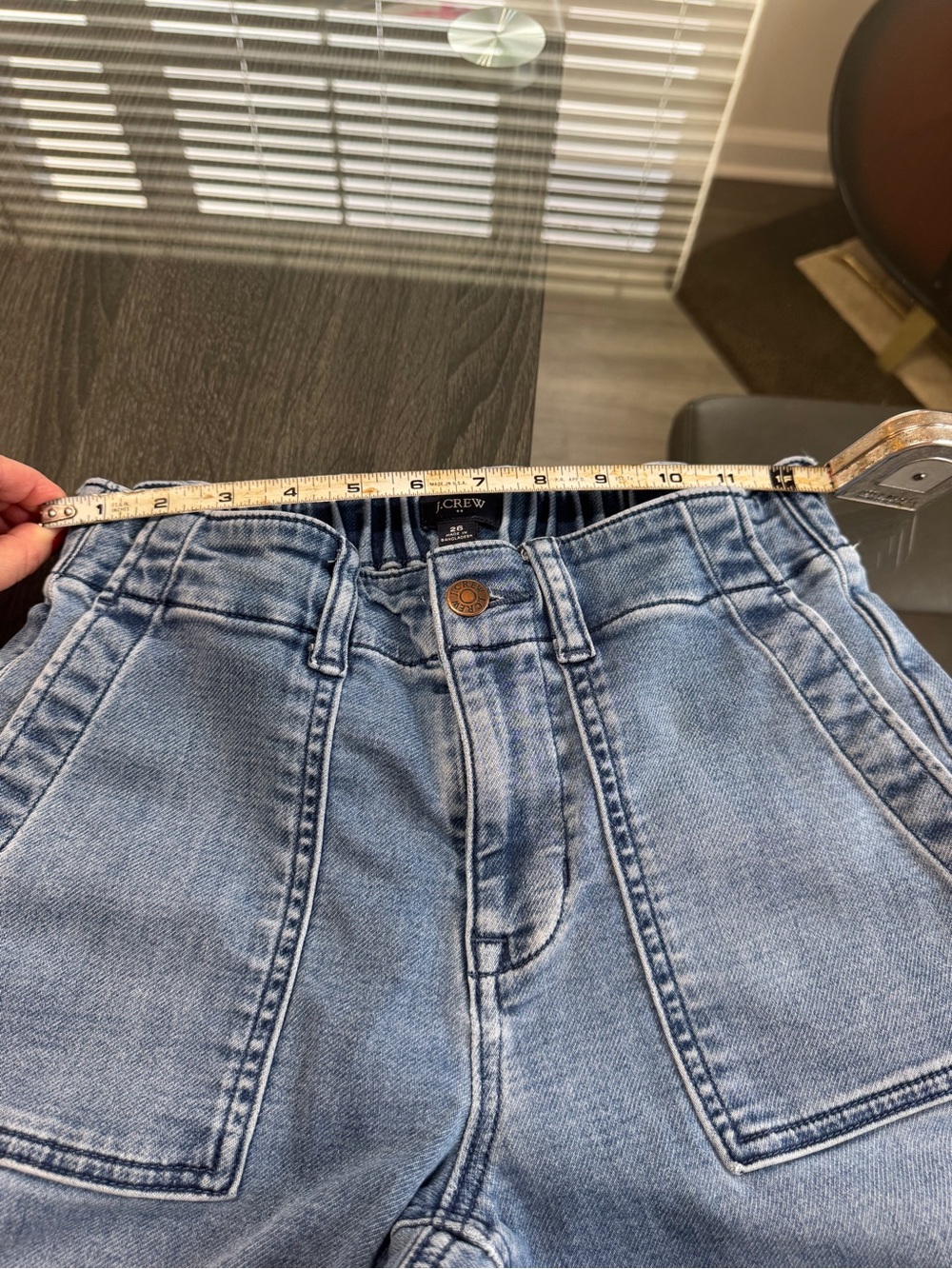 J. Crew Light Blue Boyfriend Jogger Jeans - Picture 7 of 16